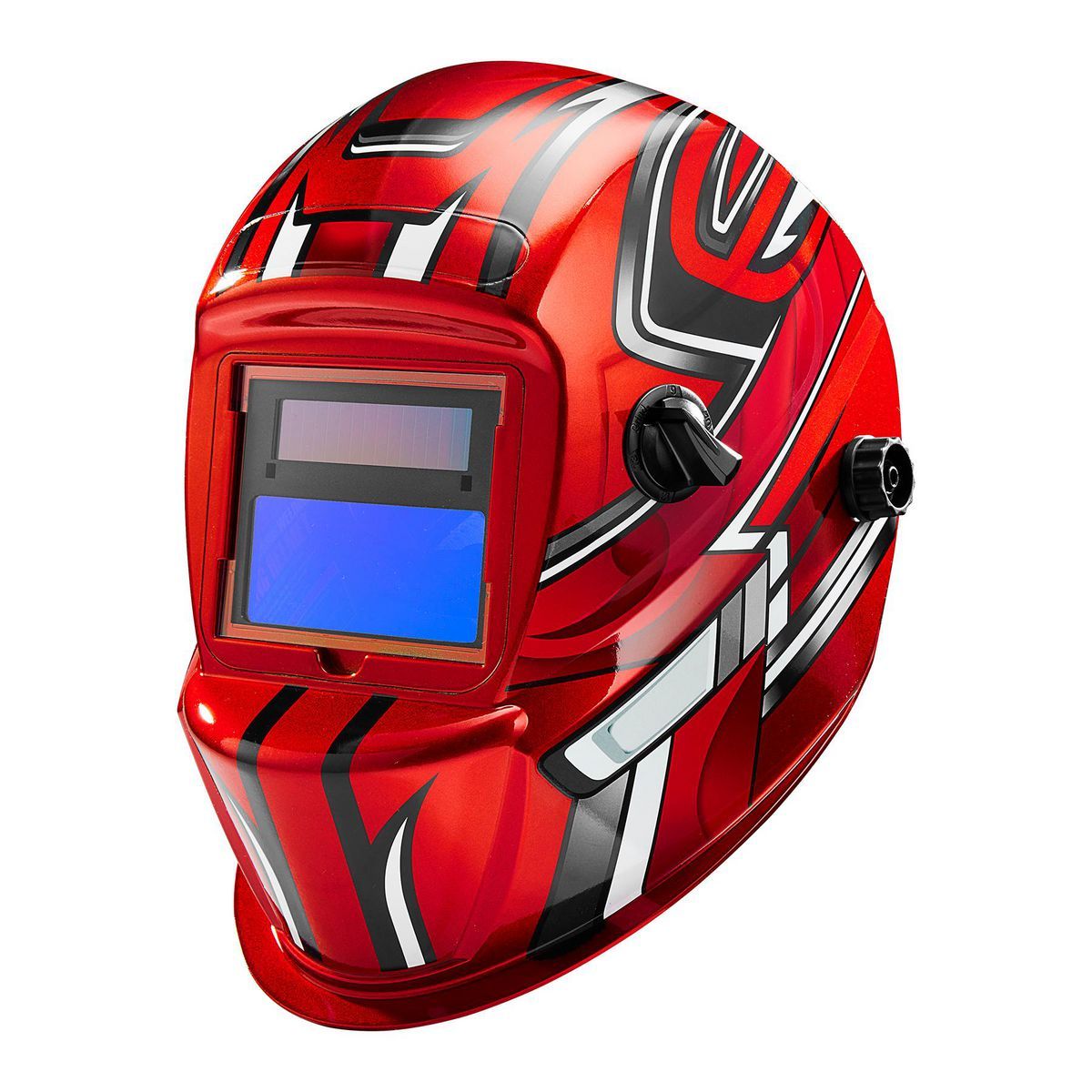 Red Auto-Darkening Welding Helmet E453092