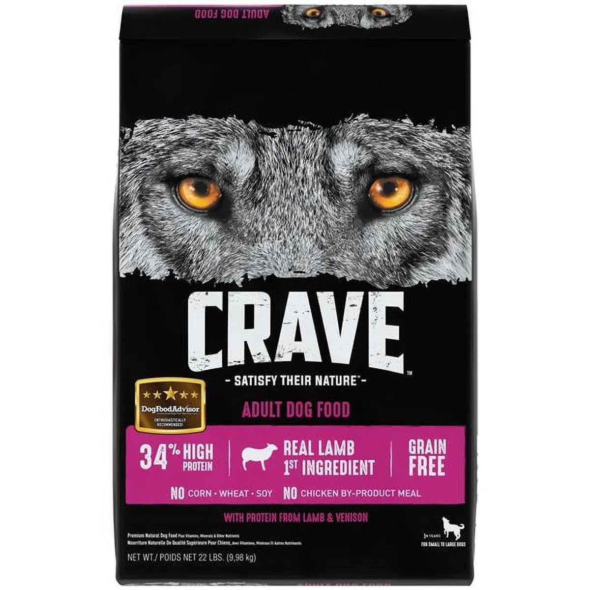 Lamb & Venison Dog Food V70551