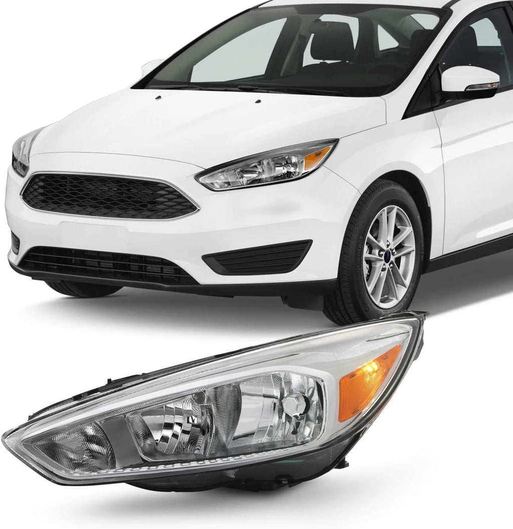 Chrome Bezel Halogen Headlight Passenger Right Side B970