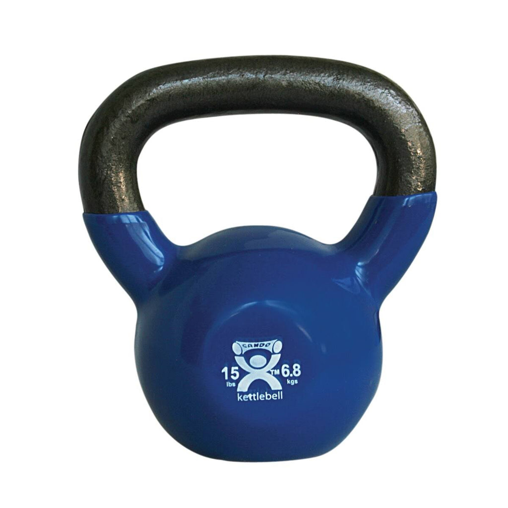 Gold Vinyl Coated Kettlebell 30 lbs Q8543