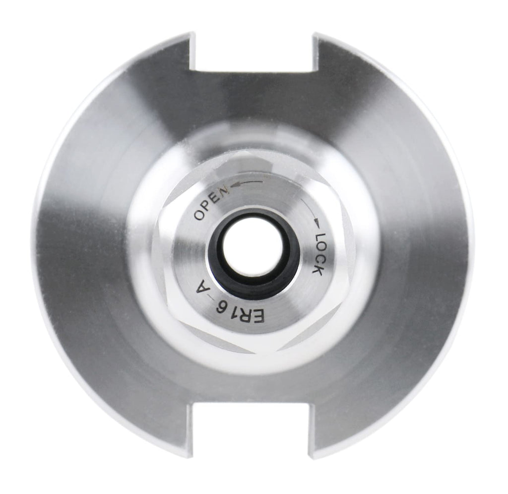 Cat40 V-Flange Collet Chuck for Er16 Collets, Draw Bar Thread 5/8-11'', 2.76'' Projection Length T5810