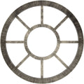 34x22OD x 12 3/8x22ID x 1x22P PVC Pierced Ceiling Medallion Y4023