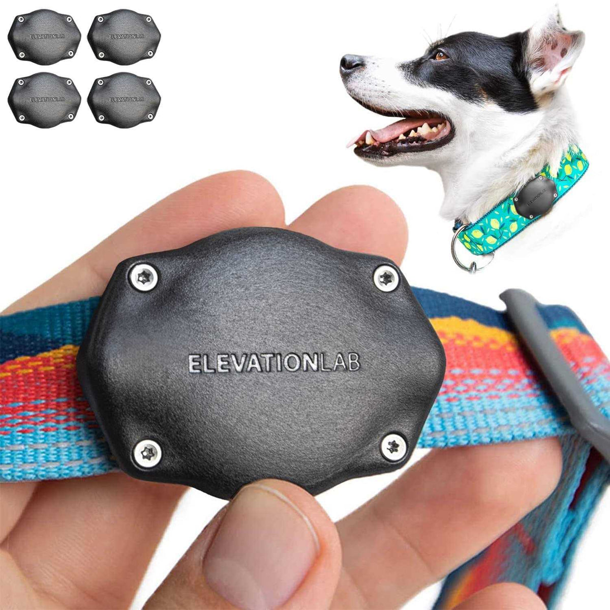 Waterproof AirTag Dog Collar Mount I932