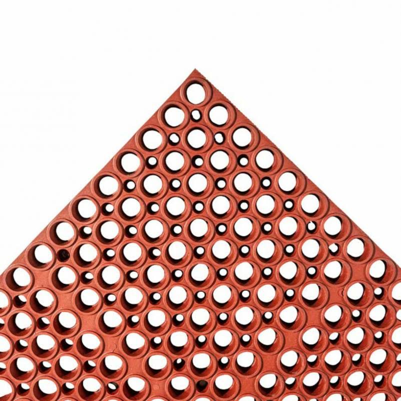 Red Interlock Drainage Mat A643