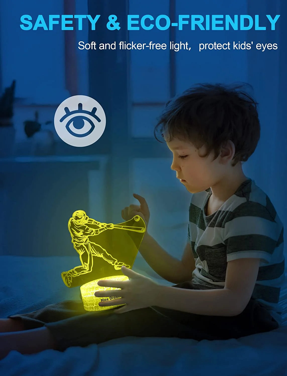 3D Illusion Acrylic LED Night Light X574