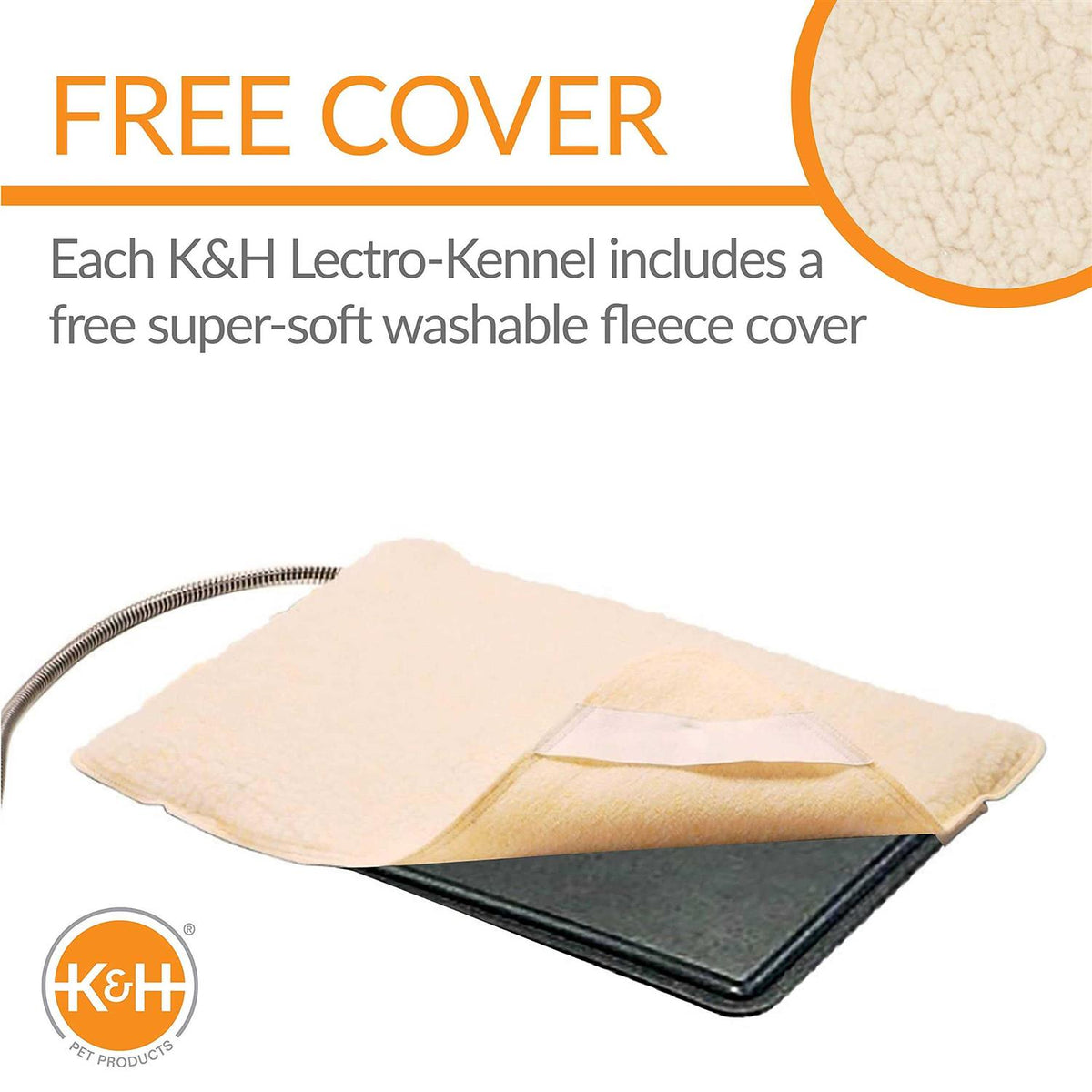 Outdoor Heated Pad with Cover R1221