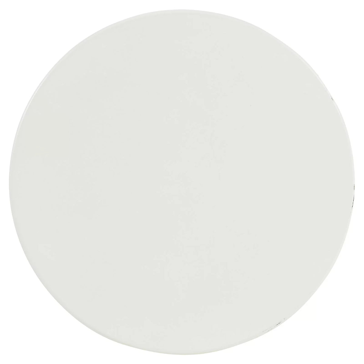 Round Indoor Accent Side Table with Shelf O78159