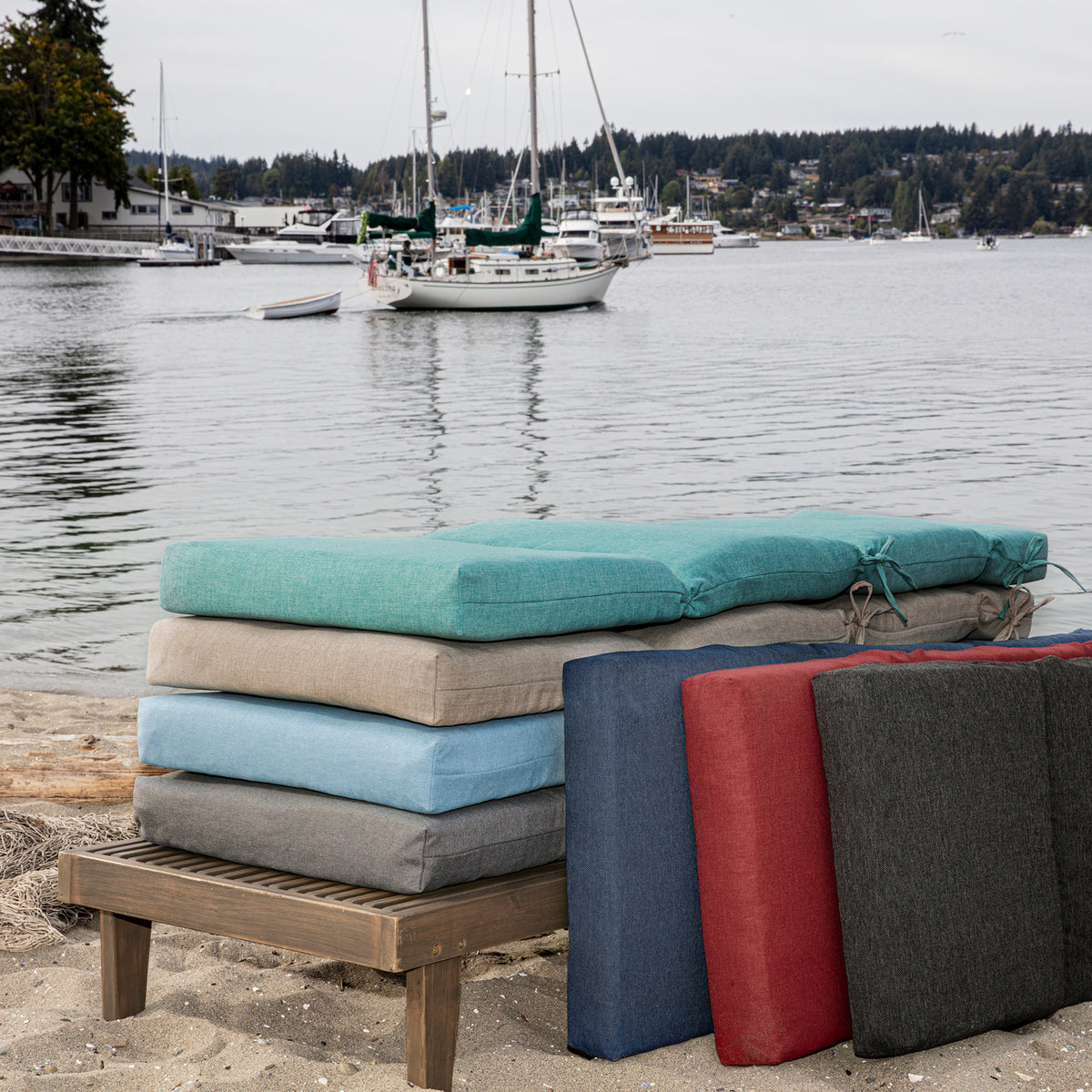 Natural Tan Outdoor Chaise Lounge Cushion N6894