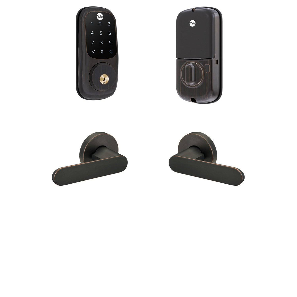 Assure Lock Touchscreen with Lever - Keyed Y87668