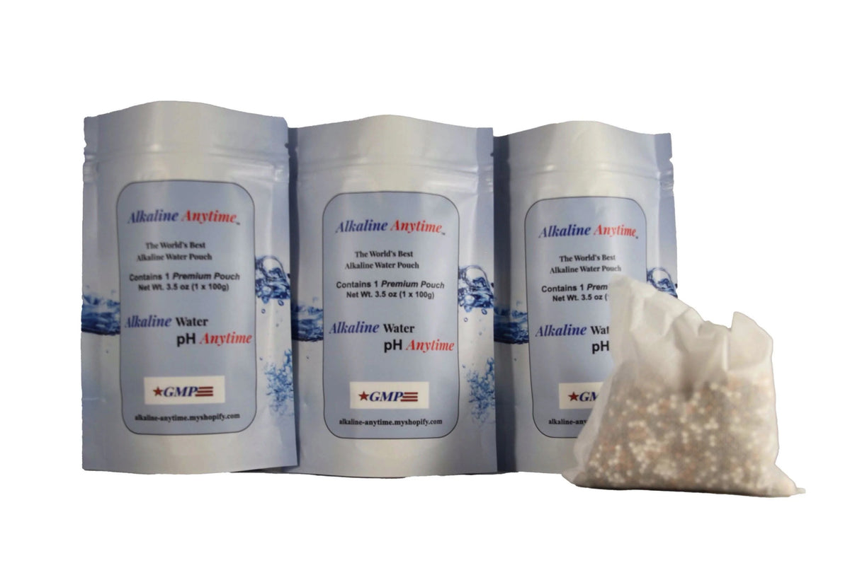 Alkaline Anytime 100 Gram Premium Large Water Filter Pouch I535145
