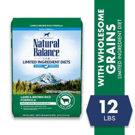 Limited Ingredient Puppy Lamb & Brown Rice Dry Dog Food P962