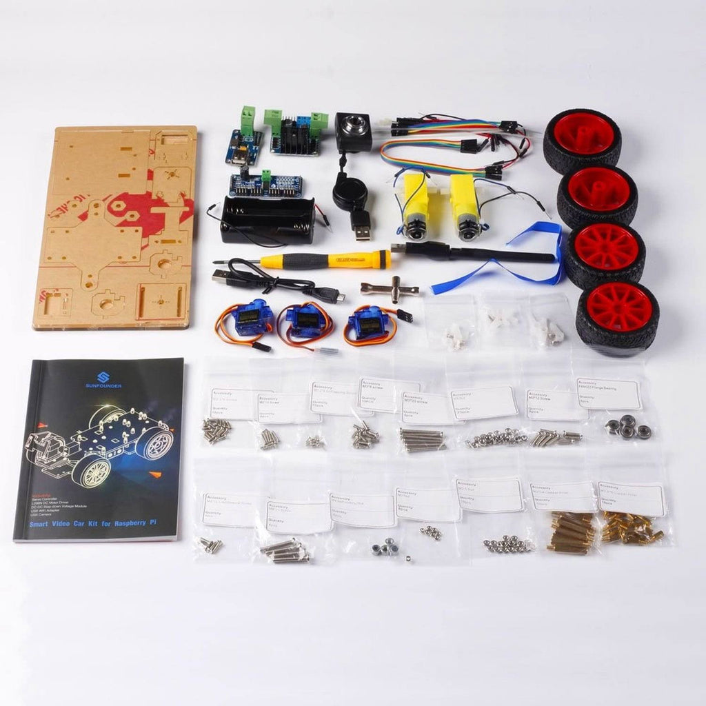 Smart Video Car Kit for Raspberry Pi P8604