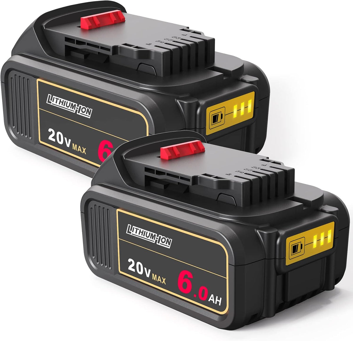 20V 6.0Ah Replacement Battery 2 Pack E7621