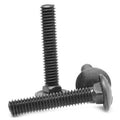 3/8-16 x 1 3/4 Coarse Thread Carriage Bolt Low Carbon Steel Black Oxide Pk 400 K622