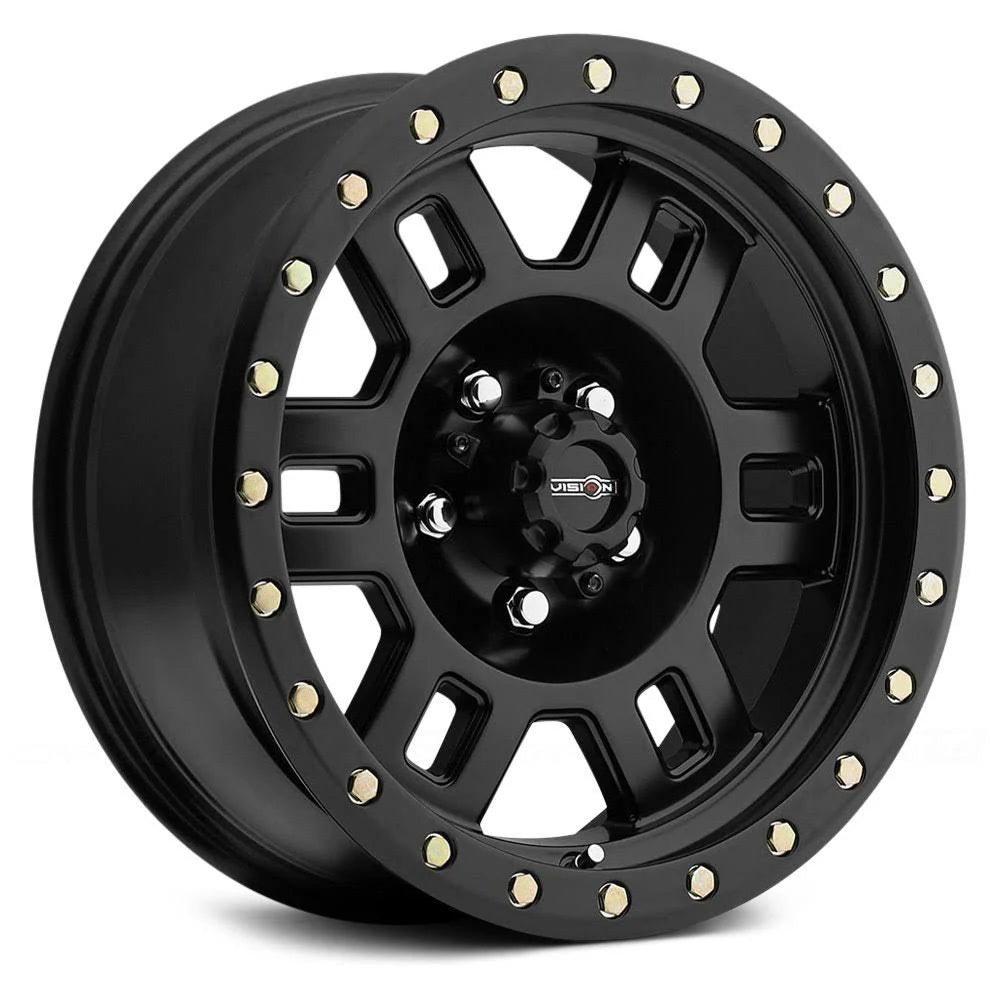 Matte Black 18x9 5x5.5 5.7BS Wheel A501