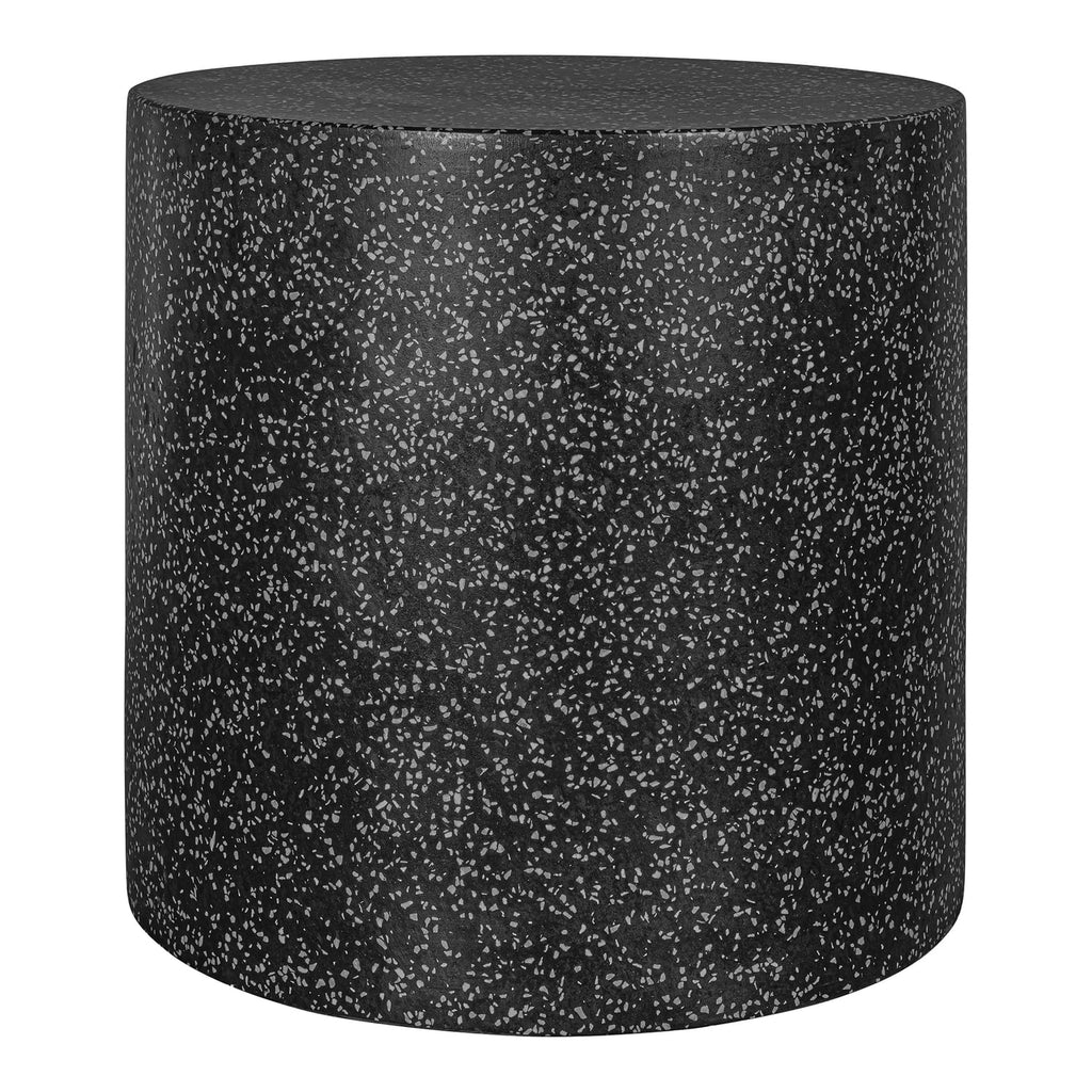 Black Terrazzo Outdoor Side Table G862302
